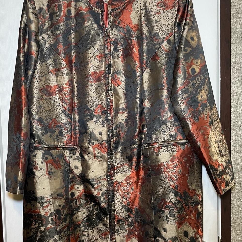 Elegant Women's Multicolor Coat